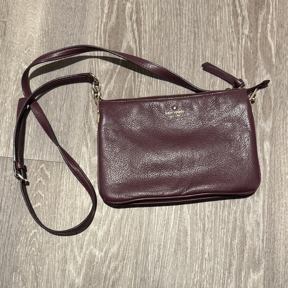 Kate Spade Deep Purple Crossbody Bag